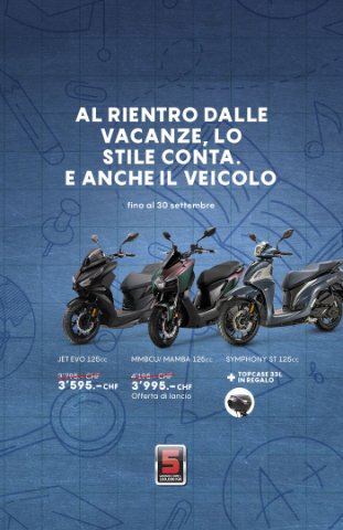 SYM Svizzera | Scooter SYM 50, 125cc e 500cc in Svizzera – Qualità, Prezzo e Garanzia di 5 anni