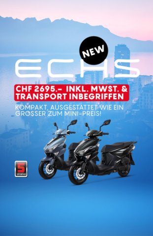 SYM Schweiz | Roller 50, 125cc bis 500cc in der Schweiz – Qualität, Preis und 5 Jahre Garantie