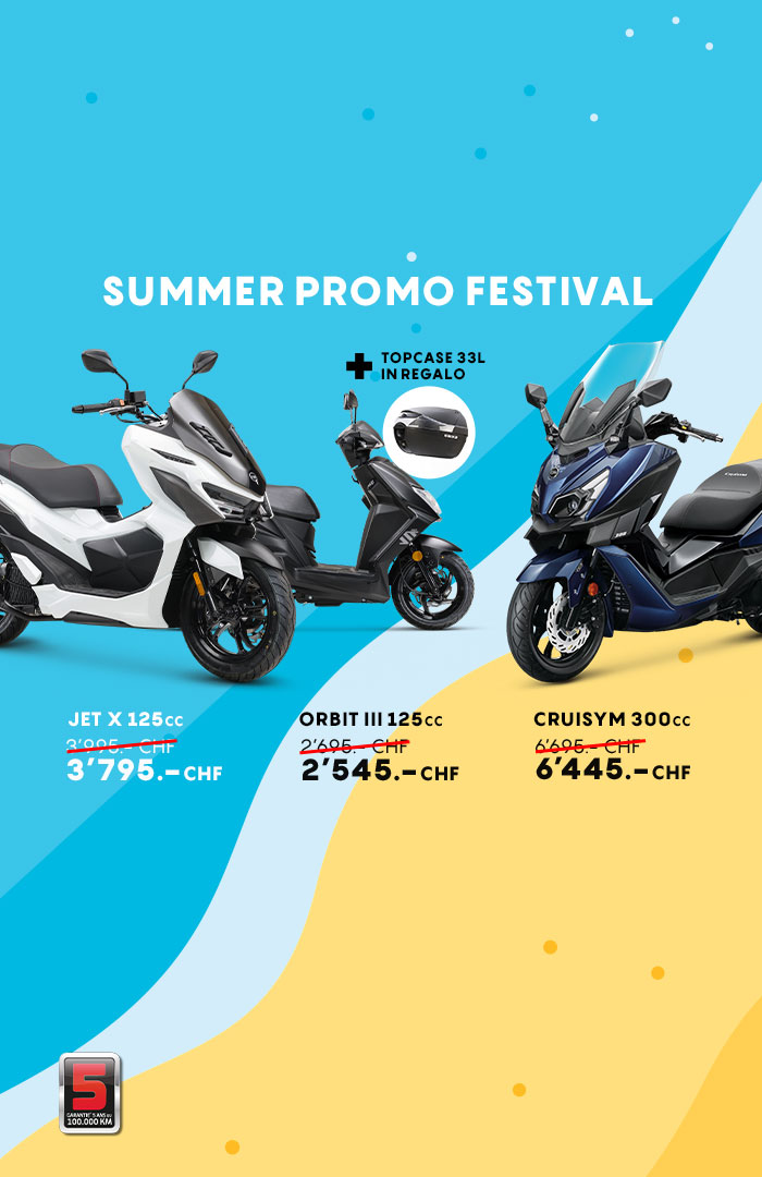 SYM Svizzera | Scooter SYM 50, 125cc e 500cc in Svizzera – Qualità, Prezzo e Garanzia di 5 anni