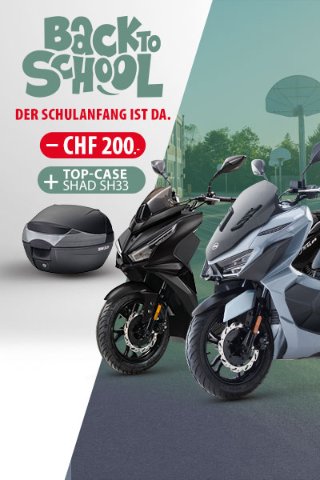 SYM Schweiz | Roller 50, 125cc bis 500cc in der Schweiz – Qualität, Preis und 5 Jahre Garantie