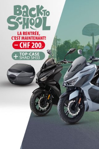 SYM Suisse | Scooters SYM 50, 125cc à 500cc en Suisse - Qualité, Prix et Garantie 5 ans
