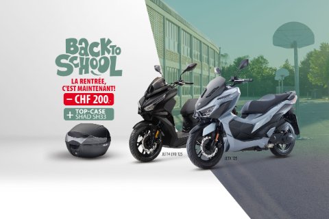 SYM Suisse | Scooters SYM 50, 125cc à 500cc en Suisse - Qualité, Prix et Garantie 5 ans
